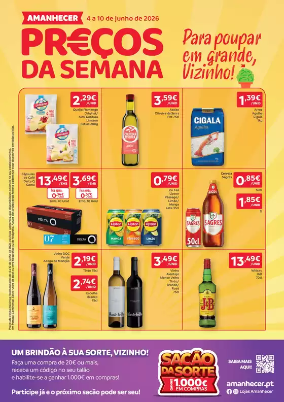 Catálogo Amanhecer | Amanhecer - Portugal Continental | 2026-06-04T00:00:00.000Z - 2026-06-10T00:00:00.000Z