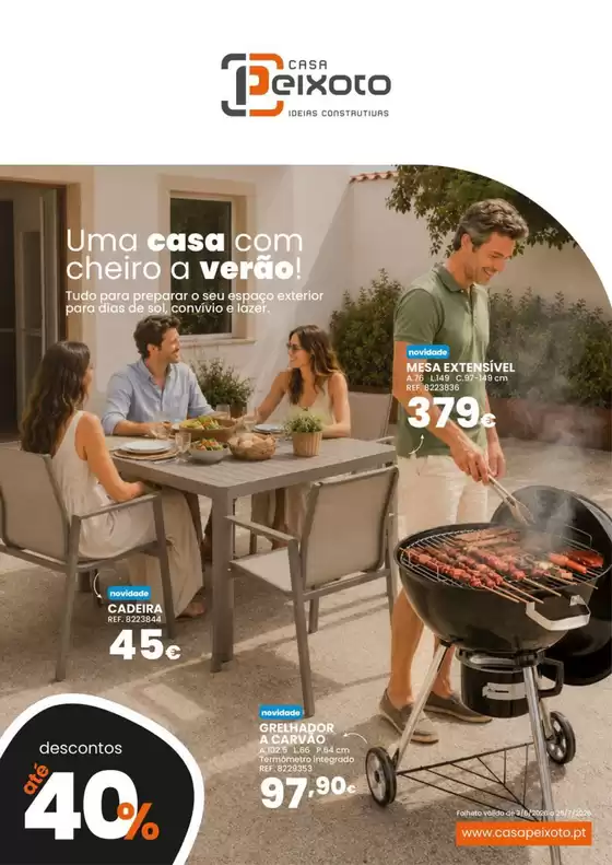 Catálogo Casa Peixoto | Folheto Casa Peixoto | 2026-06-04T00:00:00.000Z - 2026-07-25T00:00:00.000Z