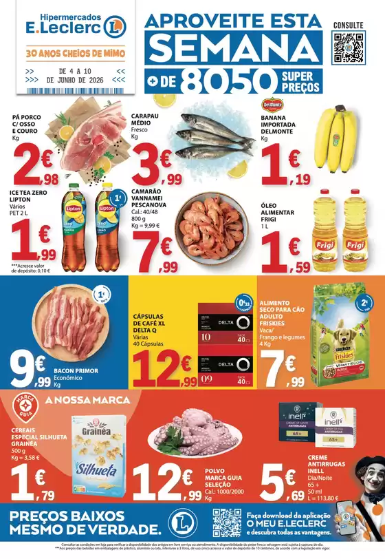 Catálogo E.Leclerc | Ofertas especiais para si | 2026-06-04T00:00:00.000Z - 2026-06-10T00:00:00.000Z
