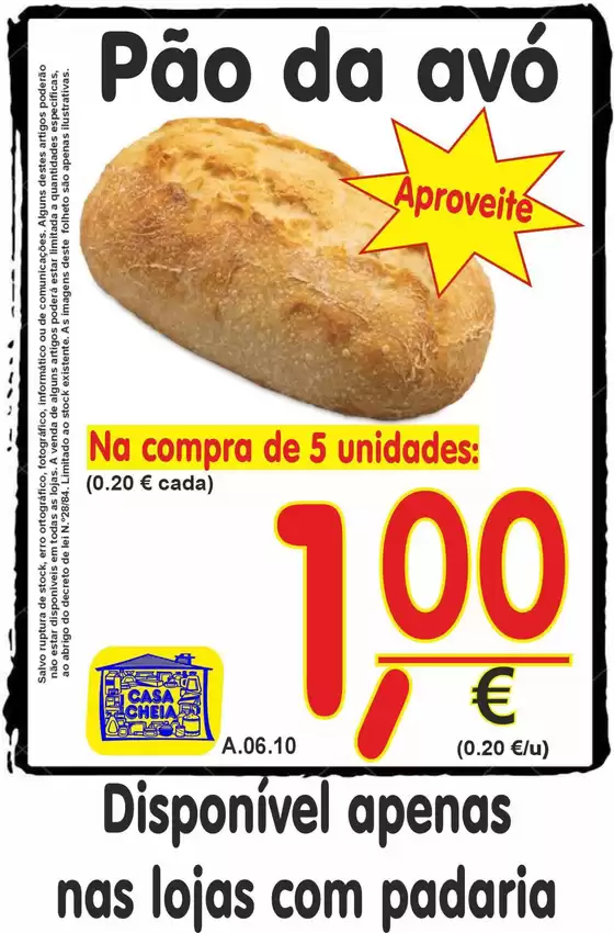 Catálogo Casa Cheia em São Bartolomeu de Messines | Pão da ανό | 2026-06-05T00:00:00.000Z - 2026-06-10T00:00:00.000Z