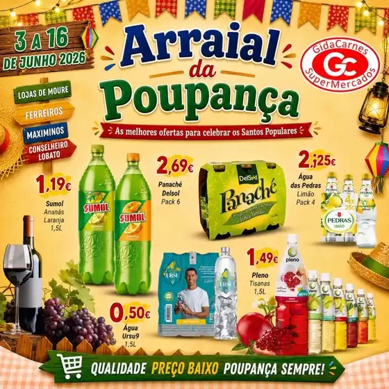 Catálogo GidaCarnes Supermercados | As nossas melhores ofertas para si | 2026-06-05T00:00:00.000Z - 2026-06-16T00:00:00.000Z