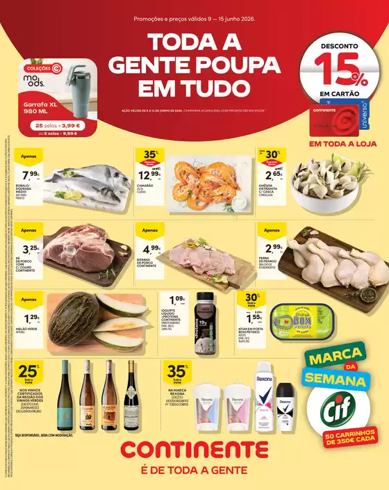 Catálogo Continente em Torre do Pinhão | Madeira: Folheto Semanal | 2026-06-09T00:00:00.000Z - 2026-06-15T00:00:00.000Z