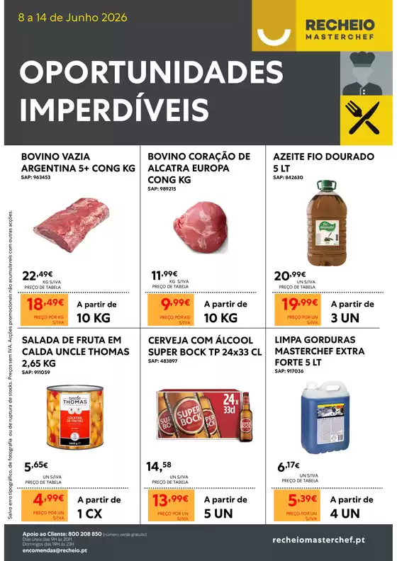 Catálogo Recheio em Santa Marta | Recheio Oportunidades Imperdíveis | 2026-06-09T00:00:00.000Z - 2026-06-14T00:00:00.000Z