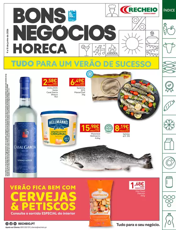 Catálogo Recheio em Santa Marta | Recheio Horeca Bons Negócios | 2026-06-09T00:00:00.000Z - 2026-06-15T00:00:00.000Z