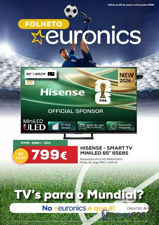 Catálogo Euronics | Folheto  | 2026-06-09T00:00:00.000Z - 2026-06-14T00:00:00.000Z