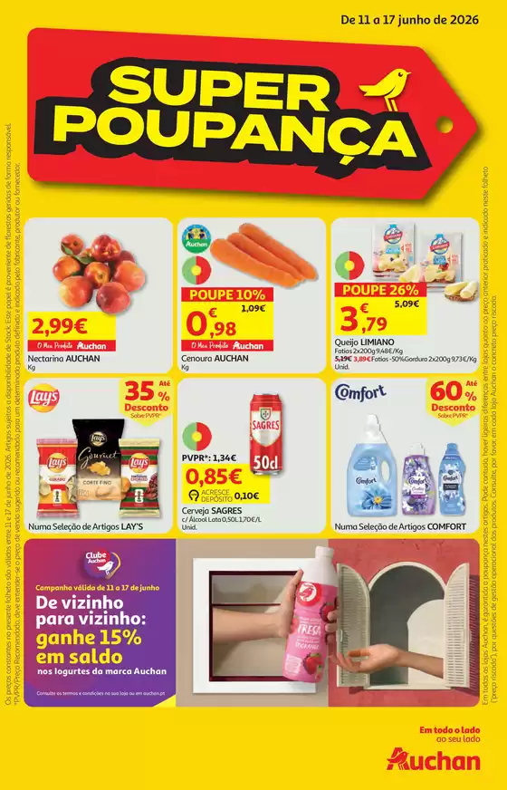 Catálogo Auchan | Super Poupança | 2026-06-11T00:00:00.000Z - 2026-06-17T00:00:00.000Z