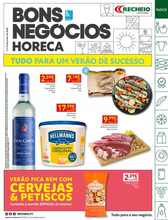Catálogo Recheio | Recheio Horeca Bons Negócios Madeira | 2026-06-10T00:00:00.000Z - 2026-06-15T00:00:00.000Z