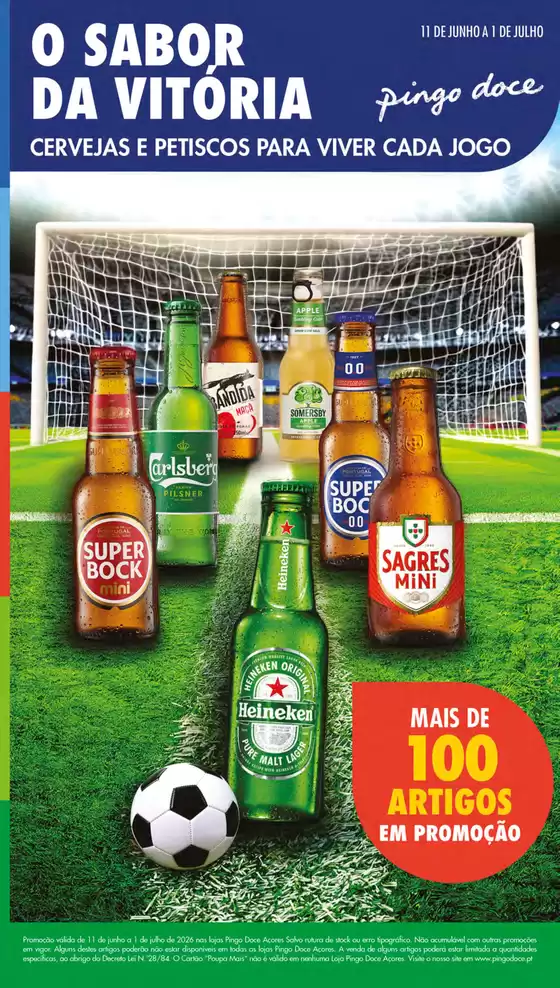 Catálogo Pingo Doce | Folheto Especial Bebidas e Petiscos Açores | 2026-06-11T00:00:00.000Z - 2026-07-01T00:00:00.000Z
