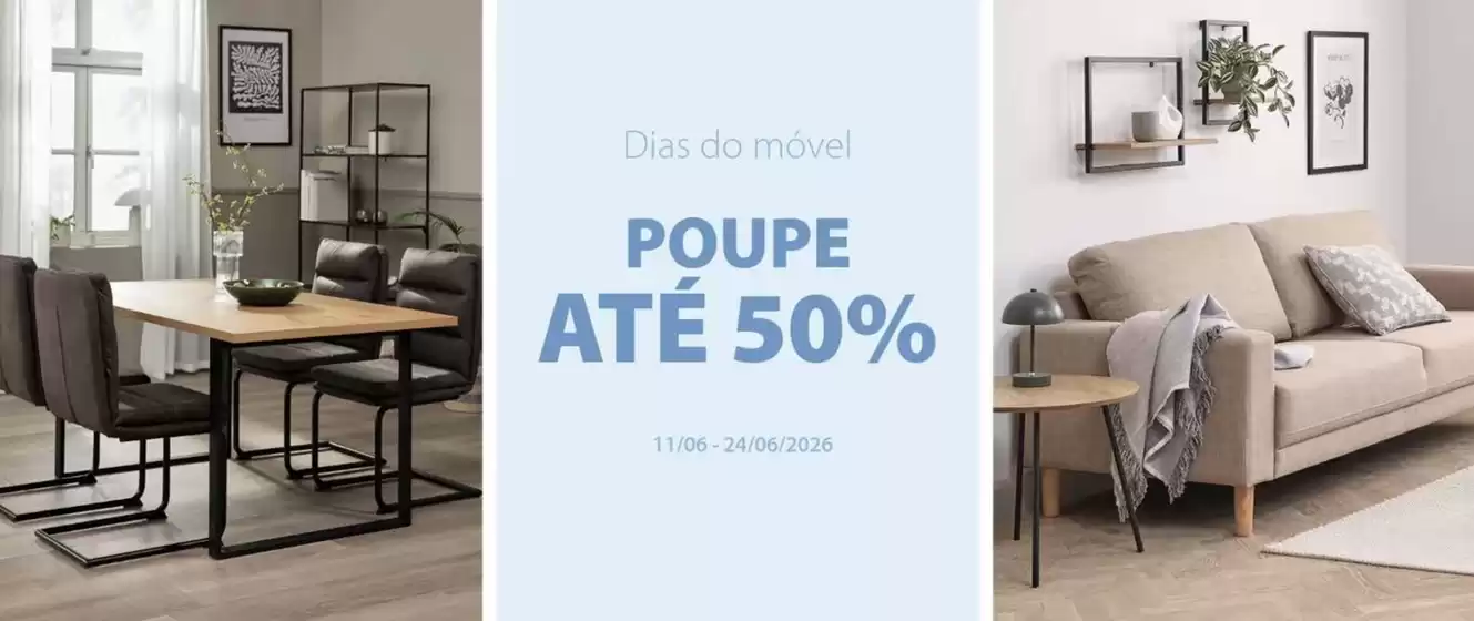 Catálogo JYSK em Setúbal | Poupe ate 50% | 2026-06-11T00:00:00.000Z - 2026-06-24T00:00:00.000Z