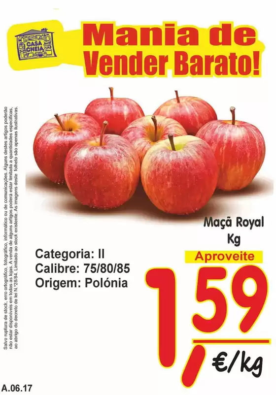 Catálogo Casa Cheia em Vila Chã de Ourique | Maçā Royal | 2026-06-17T00:00:00.000Z - 2026-06-17T00:00:00.000Z