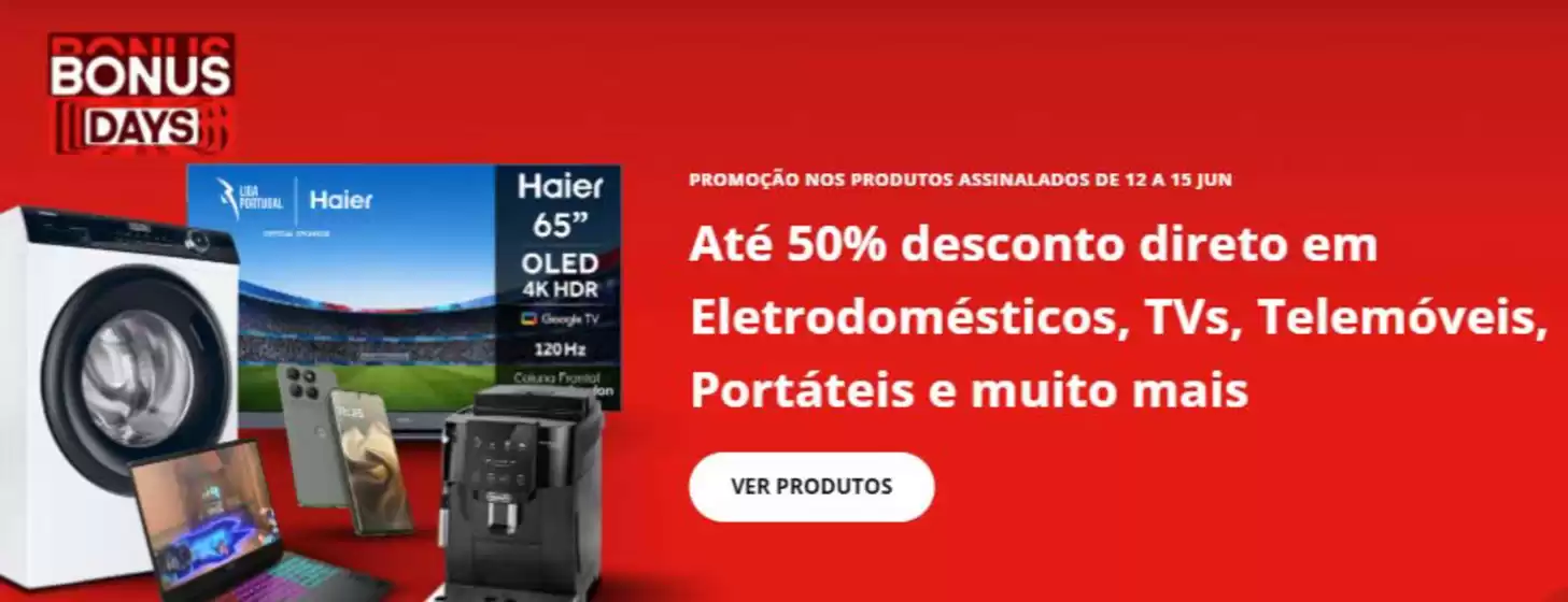 Catálogo Worten em Guarda | Até 50% desconto | 2026-06-12T00:00:00.000Z - 2026-06-15T00:00:00.000Z