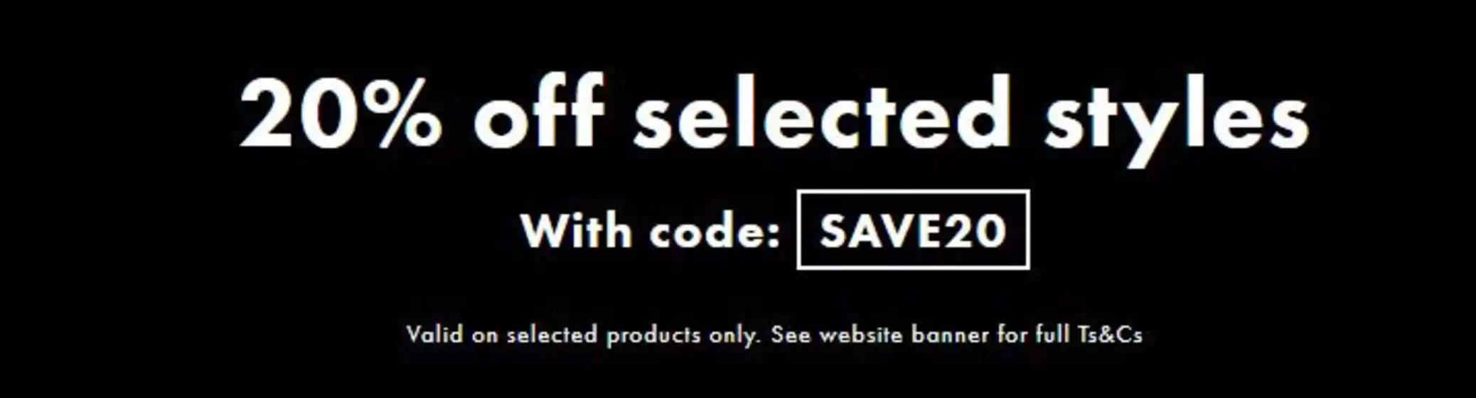 Catálogo Asos | 20% off selected styles | 2026-06-15T00:00:00.000Z - 2026-06-29T00:00:00.000Z