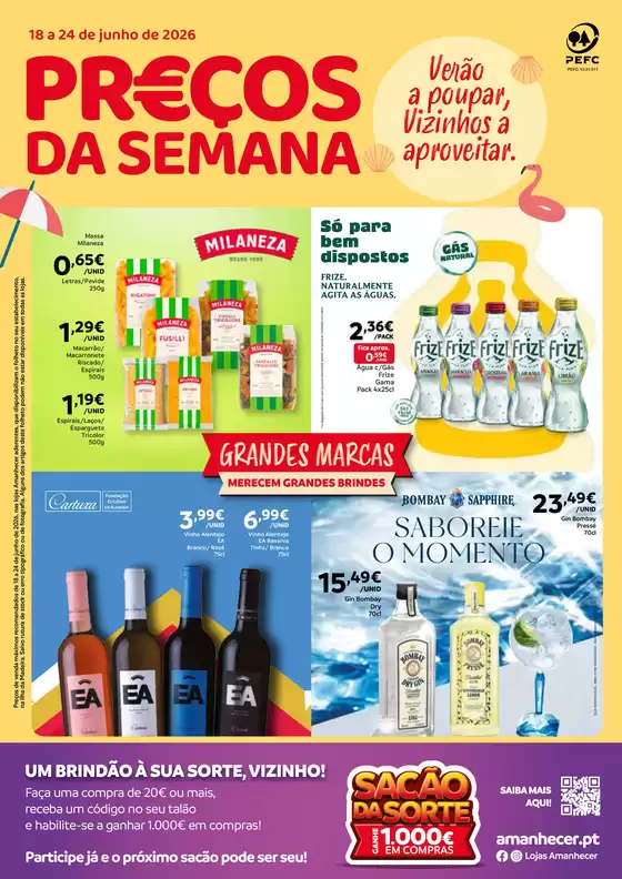 Catálogo Amanhecer | Amanhecer - Madeira | 2026-06-18T00:00:00.000Z - 2026-06-24T00:00:00.000Z