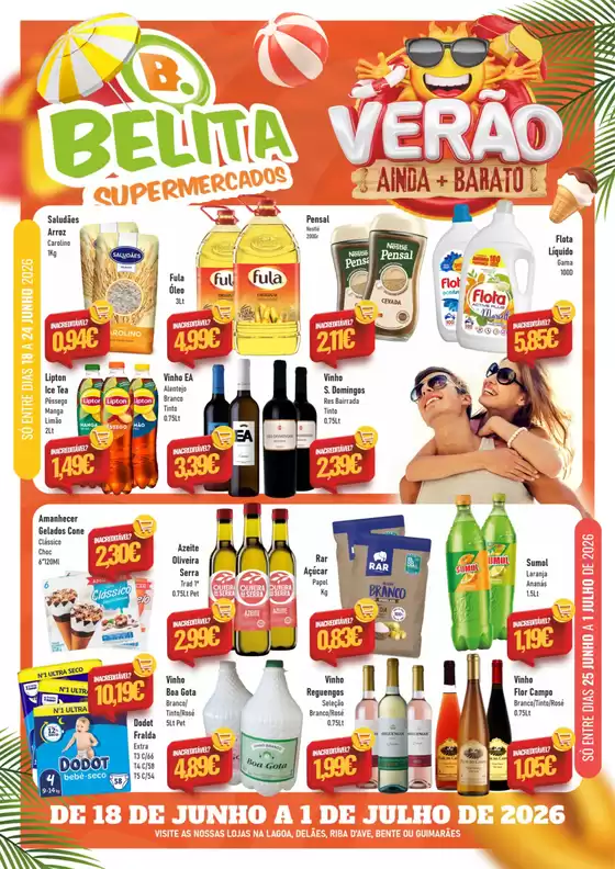 Catálogo Belita Supermercados em Beça | 241 18 junho a 1 julho 2026 WEB | 2026-06-18T00:00:00.000Z - 2026-07-01T00:00:00.000Z