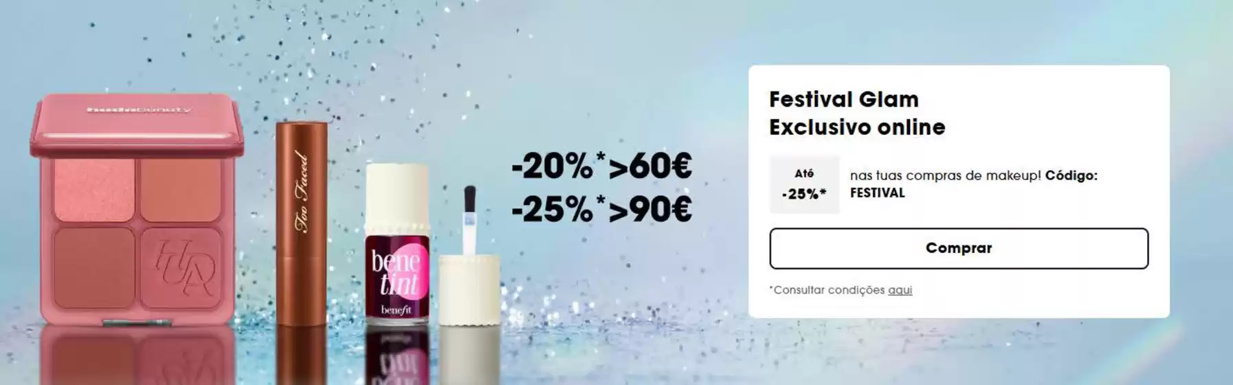 Catálogo Sephora em Penedono | Festival Glam | 2026-06-18T00:00:00.000Z - 2026-06-21T00:00:00.000Z