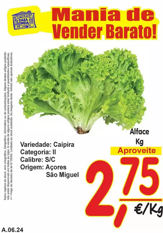 Catálogo Casa Cheia | Alface | 2026-06-24T00:00:00.000Z - 2026-06-24T00:00:00.000Z