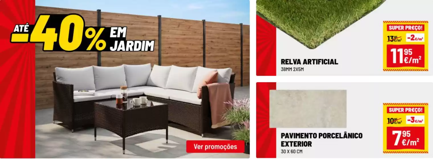 Catálogo Brico Depôt | Até -40% | 2026-06-19T00:00:00.000Z - 2026-07-03T00:00:00.000Z