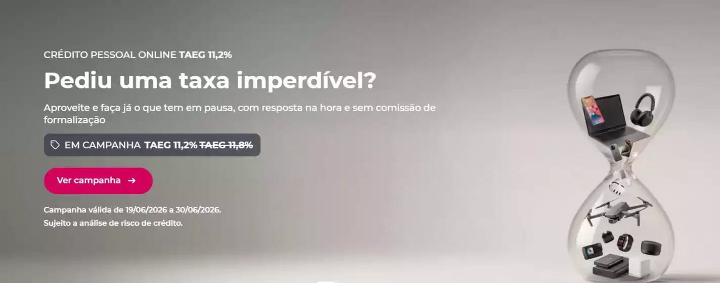 Catálogo Millennium Bcp em Vila Nova de Famalicão | Promoções | 2026-06-19T00:00:00.000Z - 2026-06-30T00:00:00.000Z