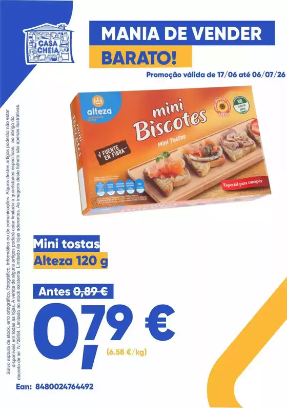Catálogo Casa Cheia | Mini tostas | 2026-06-17T00:00:00.000Z - 2026-07-06T00:00:00.000Z
