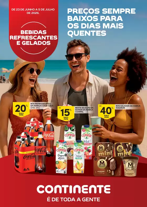 Catálogo Continente | Bebidas Refrescantes e Gelados | 2026-06-23T00:00:00.000Z - 2026-07-05T00:00:00.000Z