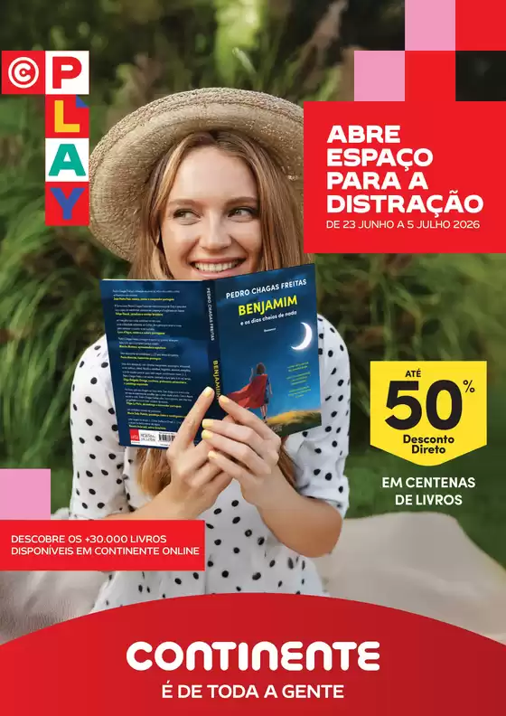 Catálogo Continente | Feira do Livro: Abre espaço para a distração | 2026-06-23T00:00:00.000Z - 2026-07-05T00:00:00.000Z
