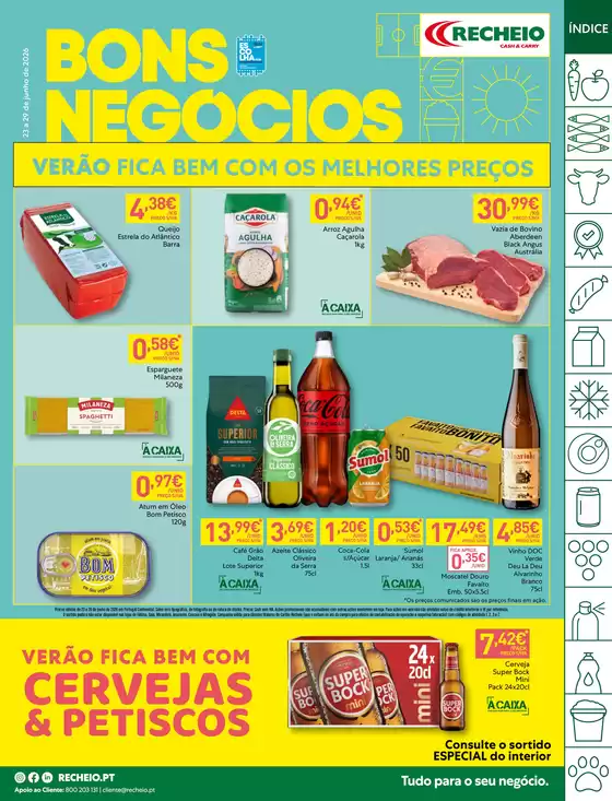 Catálogo Recheio em Ervidel | Recheio Bons Negócios | 2026-06-23T00:00:00.000Z - 2026-06-29T00:00:00.000Z