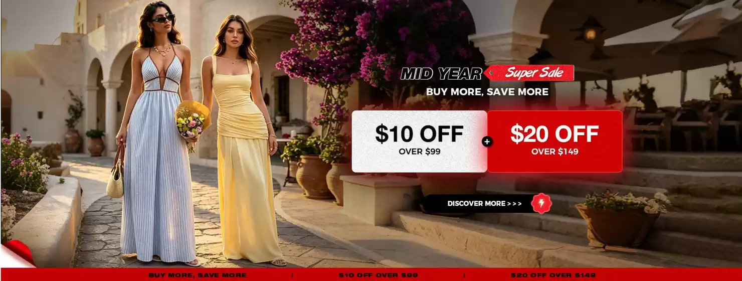 Catálogo Milanoo | Super Sale | 2026-06-23T00:00:00.000Z - 2026-07-07T00:00:00.000Z