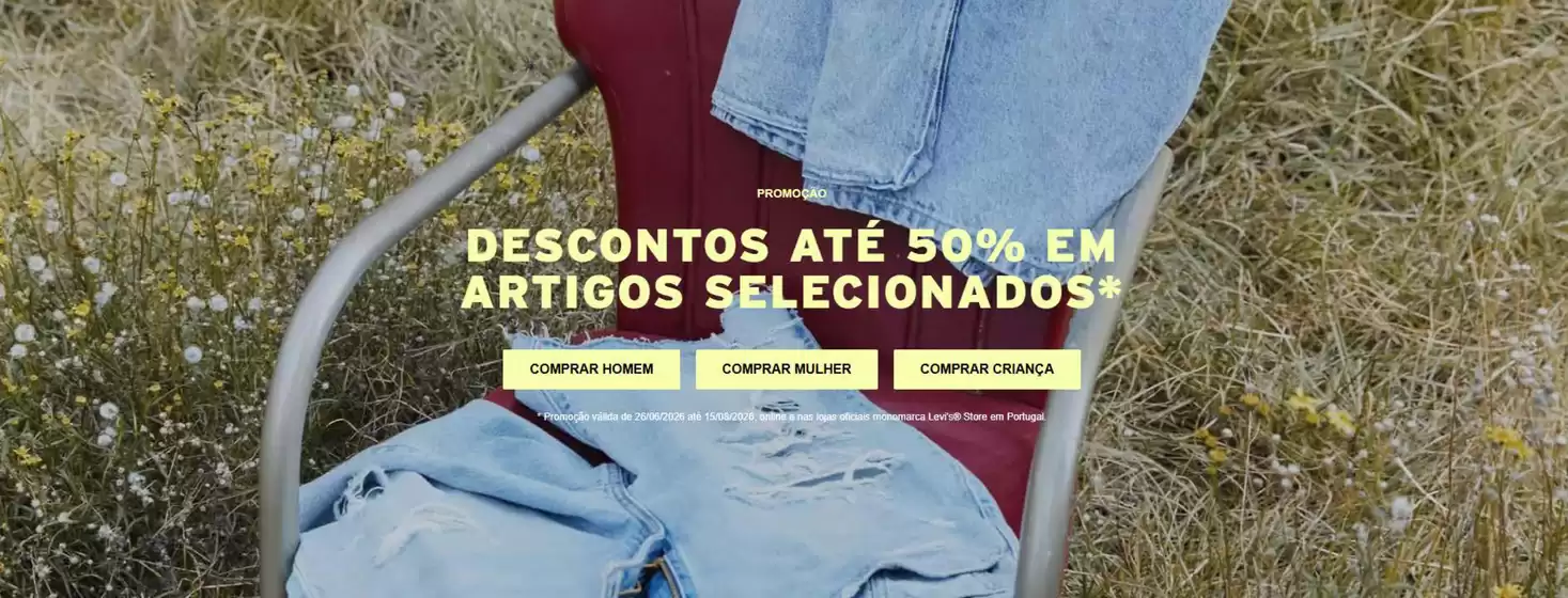 Catálogo Levi's | Promoção  | 2026-06-26T00:00:00.000Z - 2026-08-15T00:00:00.000Z