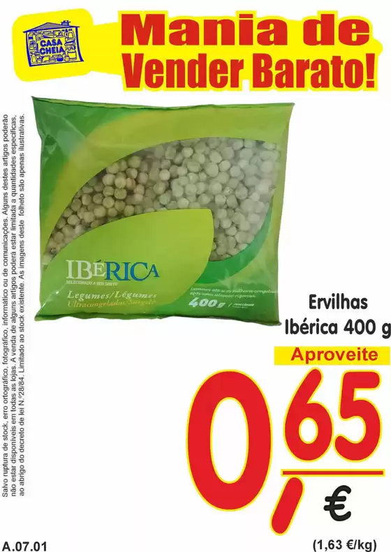 Catálogo Casa Cheia | Ervilhas Ibérica  | 2026-06-29T00:00:00.000Z - 2026-07-01T00:00:00.000Z