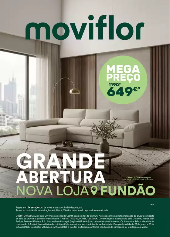 Catálogo Moviflor | Folheto Moviflor | 2026-06-27T00:00:00.000Z - 2026-07-26T00:00:00.000Z