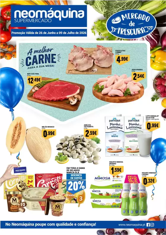 Catálogo Neomáquina | Mercado da Frescura até 9 de Julho! | 2026-06-26T00:00:00.000Z - 2026-07-09T00:00:00.000Z