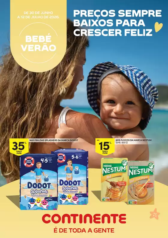 Catálogo Continente Bom dia | Bebé Verão | 2026-06-30T00:00:00.000Z - 2026-07-12T00:00:00.000Z