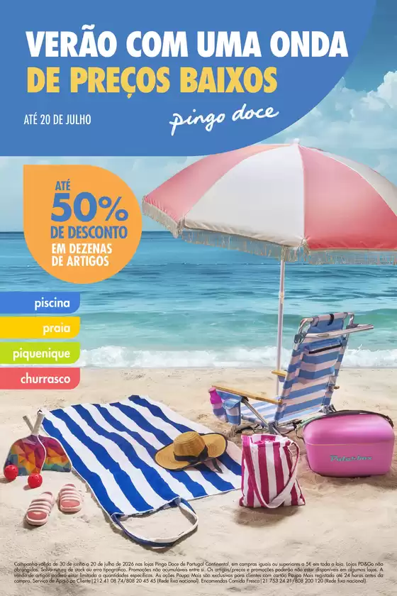 Catálogo Pingo Doce | Folheto Bazar Verão 2 | 2026-07-01T00:00:00.000Z - 2026-07-20T00:00:00.000Z