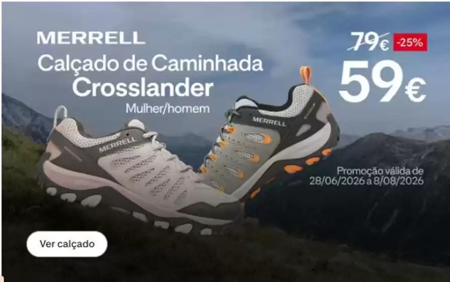 Catálogo Decathlon | Merrell | 2026-07-01T00:00:00.000Z - 2026-08-08T00:00:00.000Z