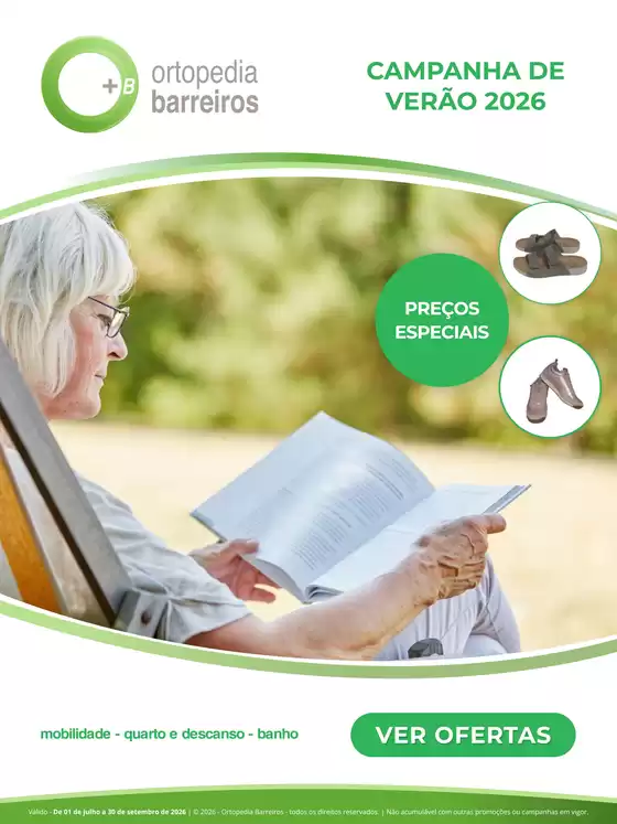 Catálogo Ortopedia Barreiros em Funchal | Campanha de Verão | 2026-07-01T00:00:00.000Z - 2026-09-30T00:00:00.000Z