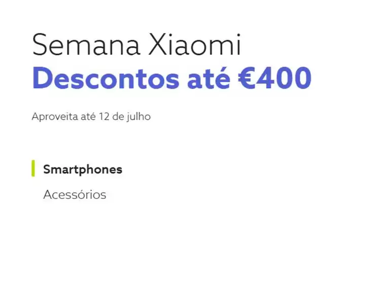 Folheto Nos em  | Descontos até €400 | 2026-07-06T00:00:00.000Z - 2026-07-12T00:00:00.000Z