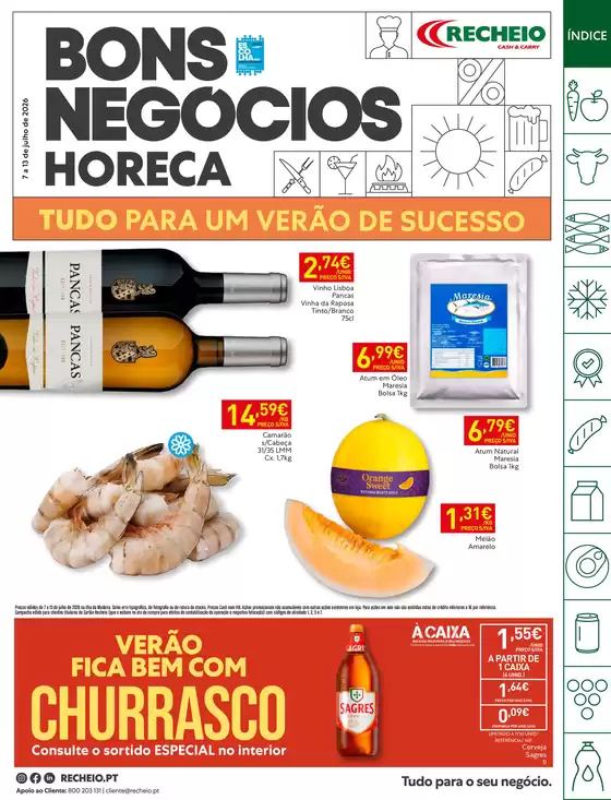 Folheto Recheio | Recheio Horeca Bons Negócios Madeira | 2026-07-08T00:00:00.000Z - 2026-07-13T00:00:00.000Z
