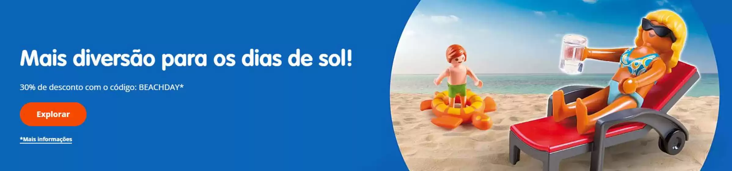 Folheto Playmobil em  | 30% de desconto | 2026-07-08T00:00:00.000Z - 2026-07-29T00:00:00.000Z