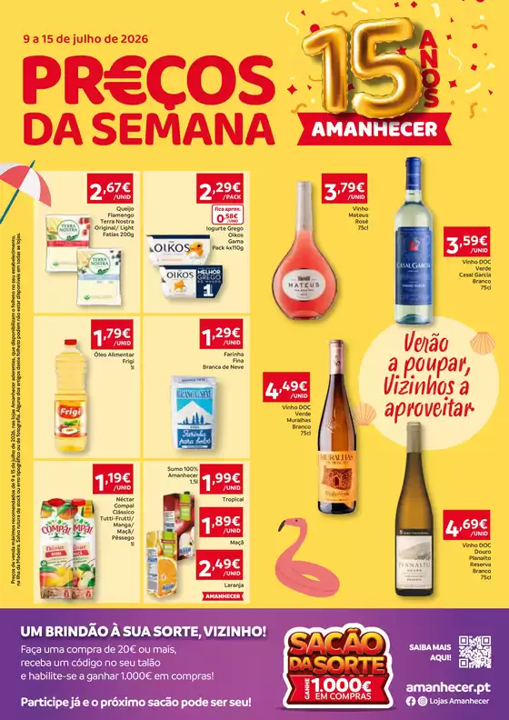 Folheto Amanhecer em Urra | Amanhecer - Madeira | 2026-07-09T00:00:00.000Z - 2026-07-15T00:00:00.000Z