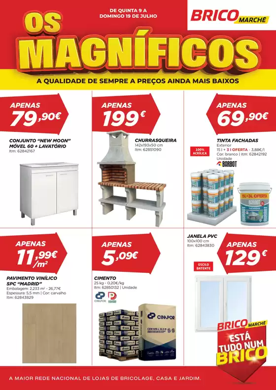 Folheto Bricomarché em Paialvo | Os Magníficos 2 | 2026-07-09T00:00:00.000Z - 2026-07-19T00:00:00.000Z