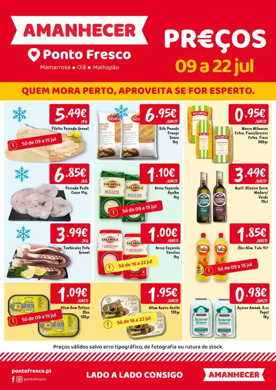 Folheto Ponto Fresco em Orada | Folheto Ponto Fresco | 2026-07-09T00:00:00.000Z - 2026-07-22T00:00:00.000Z