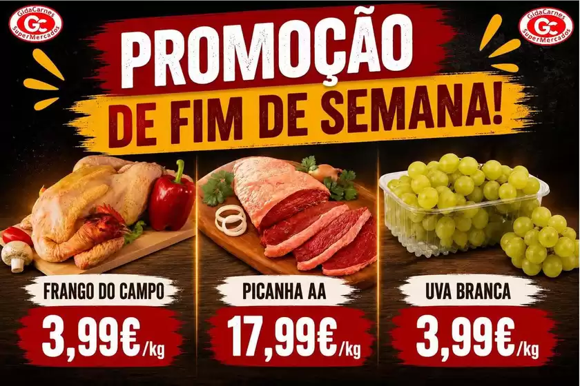 Folheto GidaCarnes Supermercados em Meda | As nossas melhores pechinchas | 2026-07-13T00:00:00.000Z - 2026-07-27T00:00:00.000Z