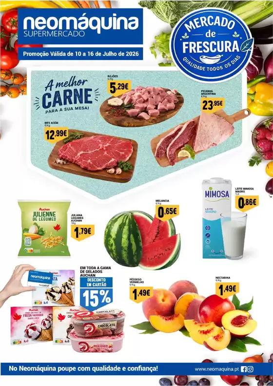 Folheto Neomáquina em Meda | Mercado da Frescura até 16 de Julho! | 2026-07-13T00:00:00.000Z - 2026-07-16T00:00:00.000Z