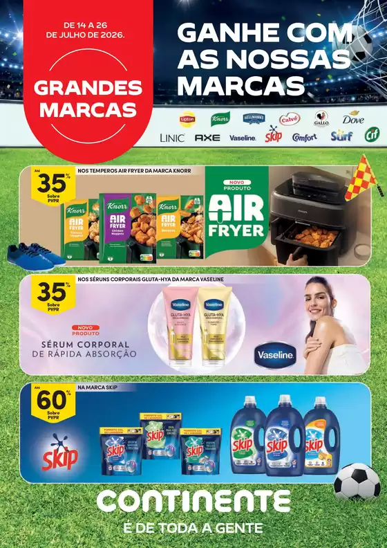 Folheto Continente em Nelas | Grandes Marcas | 2026-07-14T00:00:00.000Z - 2026-07-26T00:00:00.000Z