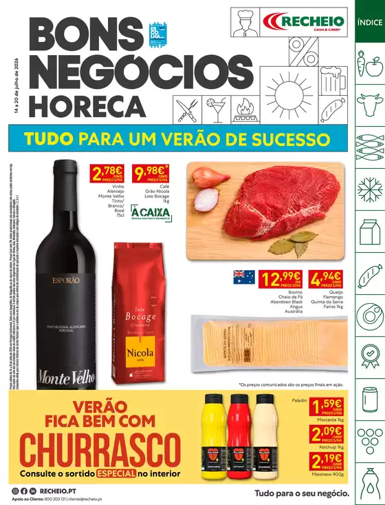 Folheto Recheio em Entroncamento | Recheio Horeca Bons Negócios | 2026-07-14T00:00:00.000Z - 2026-07-20T00:00:00.000Z