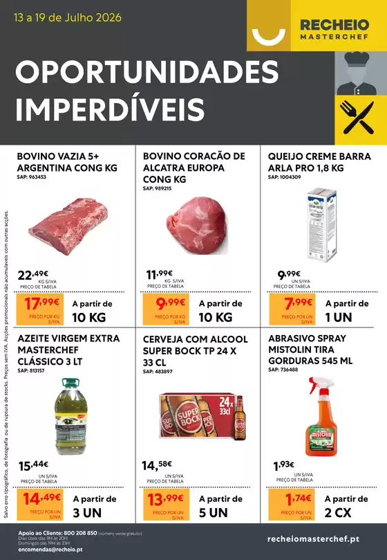 Folheto Recheio em Entroncamento | Recheio Oportunidades Imperdíveis | 2026-07-14T00:00:00.000Z - 2026-07-19T00:00:00.000Z