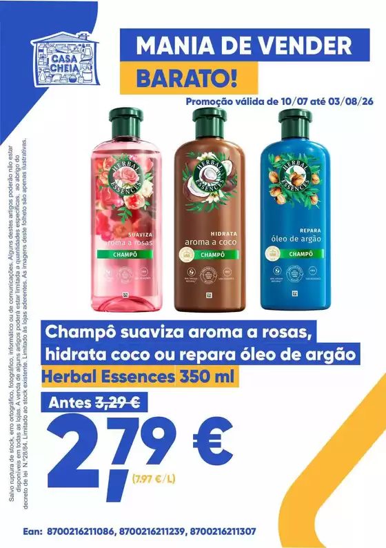 Folheto Casa Cheia em Salvaterra de Magos | Pechinchas e ofertas atuais | 2026-07-15T00:00:00.000Z - 2026-08-03T00:00:00.000Z