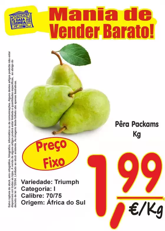 Folheto Casa Cheia em Mafra | Pêra Packams | 2026-07-17T00:00:00.000Z - 2026-07-31T00:00:00.000Z
