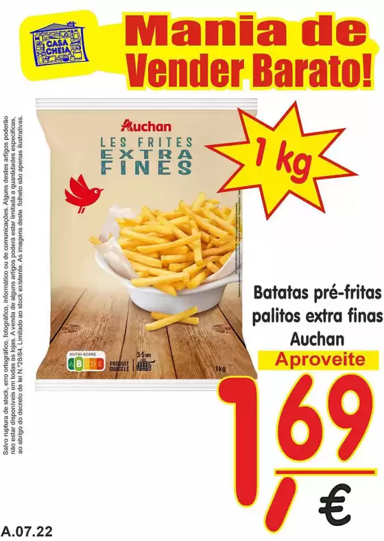 Folheto Casa Cheia em Mafra | Auchan | 2026-07-17T00:00:00.000Z - 2026-07-22T00:00:00.000Z