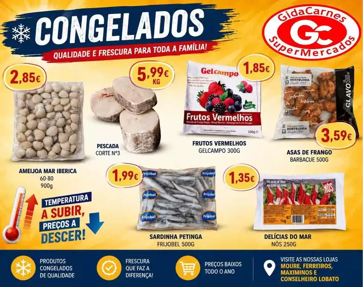 Folheto GidaCarnes Supermercados em Mafra | Novas ofertas para descobrir | 2026-07-17T00:00:00.000Z - 2026-07-31T00:00:00.000Z